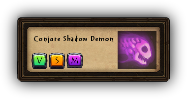 Conjure Shadow Demon